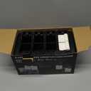 Berlinzo Premium Clear Ice Cube Maker with Conversation Ice Prints  8 Large 2.1" Crystal Clear Ice Squares  Giftable Idea for Party, Game Night & Just for Fun  Includes Storage Bag (Non-Electric)