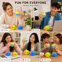 Dumpling Squishies New Mystery Glitter Squishies Dumpling with Box Stress Relief Balls Sensory Toys Desk Squeeze Toys Gift