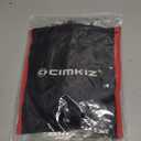 Cimkiz Crampons Ice Cleats Traction Snow Grips for Boots Shoes Women Men Anti Slip 19 Stainless Steel Spikes Safe Protect for Hiking Fishing Walking Climbing Mountaineering (X-Large, Black)