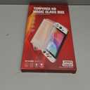 JZG 2 Pack Tempered Glass Screen Protector for Nintendo Switch 2 (2025), Auto Alignment Kit, Bubble Free Installation, Touch Sensitive, Ultra Clear HD Anti Scratch, Dust Removal (Transparent)