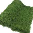 Fake Moss for Crafts 39" x 39" Faux Moss Mat for Plants Indoor Dark Green Artificial Moss Rug for Decorating Planters Crafts DIY Table Centerpieces Fairy Garden Floral Wedding 100 x 100cm