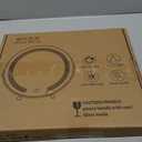 ROLOVE Vanity Mirror with Lights, 12 Inch Light Up Makeup Mirror, LED Makeup Mirror with Lights for Bedroom Tabletop, Smart Touch Control 3 Colors Dimmable, 360 Rotation, White (11.8"L x 11.8"W)