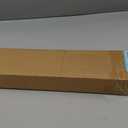 Tension Curtain Rod 51-126In(4.25-10.5Ft), Long Shower Curtain Rod for Bathroom Window Patio, No Drill Dual-End Adjustable Spring Outdoor Rod, Rust Proof Easy to Install, Rod Diameter 1.26In, White