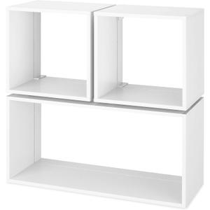Whitmor 3-Piece Clip & Cube Organizer