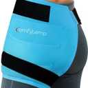 Comfytemp Hip Ice Pack Wrap for Sciatica, Hip Replacement Kit, Reusable Gel Ice Pack for Injuries, Pain Relief, Cold Compress Surgery Recovery Items Physical Therapy for Men Women (S/M) (Blue)