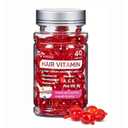 Hair Vitamin Oil Capsules - No Rinse Hair Care Serum with Argan Oil, Macadamia & Avocado Oils Vitamins A, E, & Pro B5 - Hair Gloss - Conditioner for Women & Men, 40 Capsules