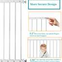 Window Safety Guards for Children,Adjustable 32.9"-35" Wide Window Guards Kids, Child Safety Guard Prevents Accidental Falls(White, 1 Piece)