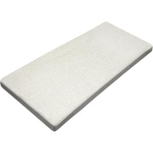 48 Inch Classic Solid Indoor Bench Cushion, High-Density Foam Rectangle Bench Seat Cushion Pad with Non-Slip Bottom, Washable (Off White, 48x16x1.5in)