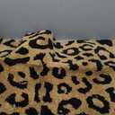 Cute Absorbent Bath Mat for Bathroom, Non Slip Soft Leopard Bath Rug, 20 x 31