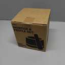 Mortar and Pestle Set Large 2 Cup - Heavy-Duty Stone Grinder for Spices & Herbs - Durable Granite Molcajete - Guacamole Bowl with Non-Slip Wooden Base - Effortless Grinding & Easy to Clean