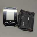 Scian Blood Pressure Monitor Upper Arm for Home Use, Automatic Blood Pressure Arm Cuff with Large Cuff 8.7"-16.5", Large LCD Display, 2 User 180 Memory, USB Cable (Black With Large Cuff)