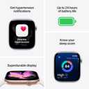 Apple Watch Series 11 [GPS 46mm] Smartwatch with Jet Black Aluminum Case with Black Sport Band - M/L. Sleep Score, Fitness Tracker, Health Monitoring, Always-On Display, Water Resistant