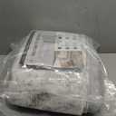 Art&Tuft Washable Rug, Anti-Slip Backing Abstract Area Rugs, Stain Resistant Rugs for Living Room, Foldable Machine Washable Area Rug(01-Beige, 5'x7')