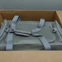 Soft Cat Carrier for Pets Up to 15 lbs, TSA Approved for Airline in-Cabin, Cat Travel Bag with Detachable Cat Food Bowl, Pet Carriers for Small Dogs, Waterproof Travel Puppy Carry, Gray