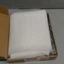 Fomcet Ivory Tulle Backdrop Curtains with Lights String 10FT X 8FT Sheer Curtain with Lights Tulle Curtains Backdrop for Wedding Birthday Party Baby Shower Photo Shoot (2 Panels 5x8FT)