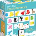 Banana Panda Let's Play Color Dominoes, Age 2+ (BPN49166)