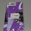 Graduation Party Decorations, Gongrats Grad Tablecover for Graduation Party Supplies, 3 pcs Purple Table Cloths, 54"x108"