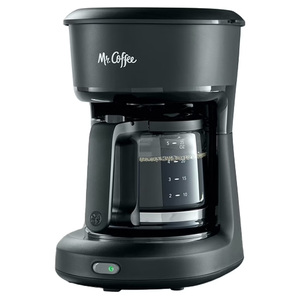 Mr. Coffee® 5Cup Mini Brew Switch Coffee Maker, Black
