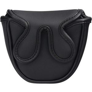 BIG TEETH Golf Head Covers Putter Mallet Golf Club Protector Fits for Odyssey Center Shafted Mallet Putter