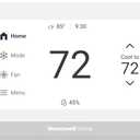 Honeywell Home X7B Smart Thermostat with Humidity Monitoring and Customizable Touchscreen Display, White
