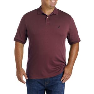 Nautica Men's Performance Pique Polo Shirt, Large