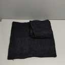 MIULEE Black Corduroy Pillow Covers Pack of 2 Boho Decorative Spliced Throw Pillow Covers Soft Couch Pillowcases Cross Patchwork Textured Cushion Covers for Living Room Bed Sofa 18x18 inch