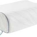 SEALY Dreamlife Standard Size Contour Memory Foam Pillow with Surface Guard Technology, Removable Machine-Washable Cover, Queen