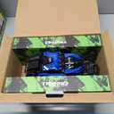 CROBOLL 1:12 Large Remote Control car for Boys Kids with Lifting Function,4WD RC Cars Electric Monster Truck Toy Gifts 4X4 Off-Road RC Rock Crawler 2.4GHz RC Truck with 2 Batteries(Blue)