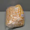 Yellow Gingham Sheets Queen Size 4-Piece with Flat  Fitted Sheet 2 Pillowcase 100% Washed Cotton Sheets Deep Pocket Chic Farmhouse Plaid Decorative Bed Set