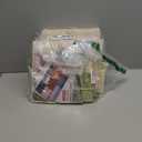 Criusia Drawer Organizer Clothes, 21 Pack Dresser Organizer for Baby Clothes, Underwear, Sock - Foldable Closet Organization and Storage Dividers Bins for Nursery, Bedroom (Beige)