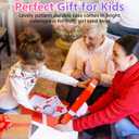 for iPad 9th 8th 7th Generation Case Kids Girls Strawberry Cover for iPad 10.2 Inch with Rotating Kickstand Shoulder Strap Soft Silicon Shockproof Protective Tablet Cover for 9/8/7 Gen 10.2 inch (Patterned Purple)