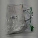 Wall-Hanging Storage Bags, Desktop Organizer Basket Cotton Linen Hanging Storage Basket for Kitchen,Bderoom,Living Room (#2 White)