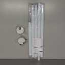 Tension Curtain Rod 31 to 75 Inch Spring Tension Rod for Windows Adjustable Curtain Rod No Drilling Expandable Pressure Curtain Rod Tension Rods for Window,Bathroom,Kitchen,Doorway