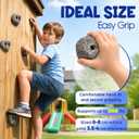50 Large Kids Rock Climbing Holds. Screw ons.