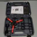 Orion Motor Tech Harmonic Balancer Puller Kit, Adjustable 3 Jaw Puller Set for Removing Harmonic Dampers & Balancers, 3 Jaw Pulley Puller Set Compatible with Chevy GM Chrysler Cadillac Ford More, Red