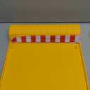2 Pack Parking Mats for Garage Floors, 21.6" x 11" x 1.9" Heavy Duty Garage Car Parking Mat with High Visibility, Wheel Stops for Car Truck Indoor Outdoor, Yellow