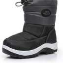 Blikcon Boys Girls Snow Boots Slip Resistant Waterproof Winter Boots (Toddler/Little Kid) Size 10