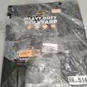 Tarps Plus Poly Tarps, Camo Tarp 10×12 ft, 12 Mil Heavy-Duty, Waterproof, UV Resistant, Reinforced Grommets, All-Purpose Cover