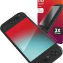 ZAGG Glass+ Nintendo Switch 2 Screen Protector 3X Stronger Tempered Glass with Reinforced Edges, Scratch & Smudge Resistant, InvisibleShield, Easy Installation, Smooth Touch