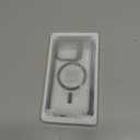 ESR for iPhone 15 Pro Case with Stand, Compatible with MagSafe, Full-Body Military-Grade Drop Proof Case with Built-in 9H+ Tempered Glass Screen Protector, Armor Series, Clear Black