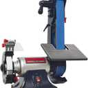 Bucktool Combo 2" x 42" Belt Sander 6" Bench Grinder, Knife Sharpener with Large Work Table BG2600 Upgraded Model