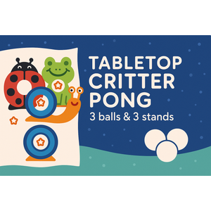 Table TopCritter Pong 2 Pack