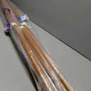 Pack of 10 Pine Wooden House Flag Pole 56 In