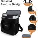 BAGLHER Coffee Maker Travel Bag Compatible with Keurig K-Mini, Keurig K-Express, Keurig K-Iced or Other Accessories, Portable Coffee Maker Case with Shoulder Strap for Travel, Black