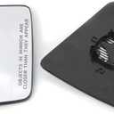 Passenger Right Side Heated Exterior Mirror Glass Replacement Compatible with Ford F150 2004 2005 2006 2007 2008 2009 2010 2011 2012 2013 2014 (Passenger Side (Right))