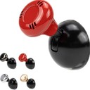SET OF 2, Autobriva Start Button, Universal One-Button Start Car Shift Knob, Joystick CarPush StartButton, Car Joystick PushStart ButtonCover, PushStart ButtonAccessories, StartStop ButtonCover (Red)