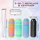 4PCS Little Ouchies Fidget Toys, Pain Stim Fidget Toy for Adults, Portable Spiky Grippie Stim Tool, 3D Printed Stim Sensory Toys Keychain Gifts for Adult with Autism ADHD Anxiety Stress Relief