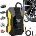 Tire Inflator Portable Air Compressor,150PSI Cordless Air Pump for Car Tires with Rechargeable Battery & Digital Pressure Gauge, 5X Faster Portable Tire Inflator for Cars, Motorcycles, Bikes, Balls (Large)