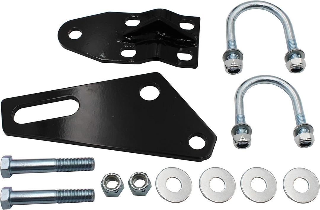RBK22 Reflex Steering Stabilizer Mounting Bracket Kit Replacement for Roadmaster, Compatible with 1999-2018 Ford F53/F550 Based Motorhomes, for Coaches with V10 Engines