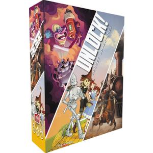 UNLOCK! Secret Adventures Card Game - Escape Room-Inspired Cooperative Adventure, Fun Family Game for Kids and Adults, Ages 10+, 1-6 Players, 1 Hour Playtime, Made by Space Cowboys